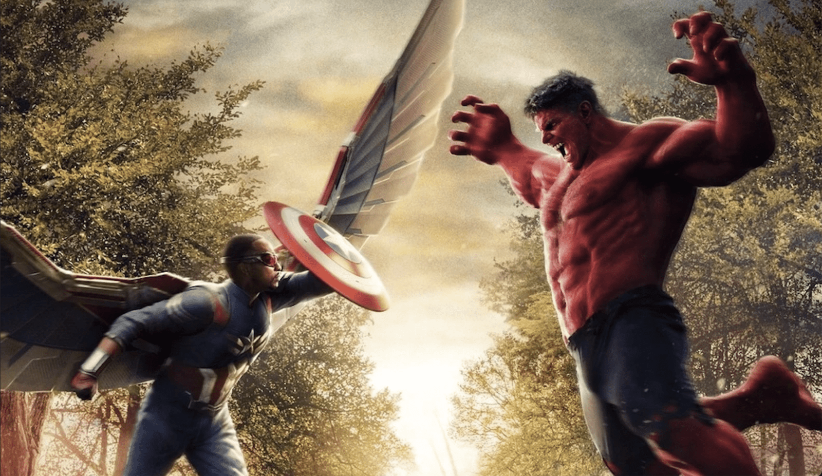 Captain America 4 Just Dropped on Disney+, Can Sam Wilson Save the World Red Hulk Anthony Mackie Harrison Ford Captain America: Brave New World Marvel